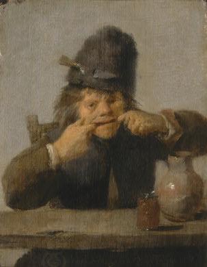 Adriaen Brouwer Youth Making a Face oil painting picture